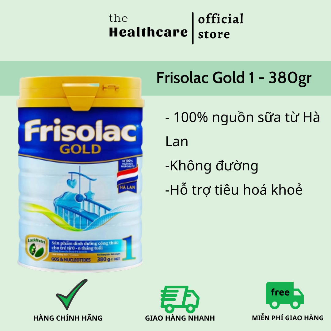Sữa bột Frisolac Gold 1 lon 380gr