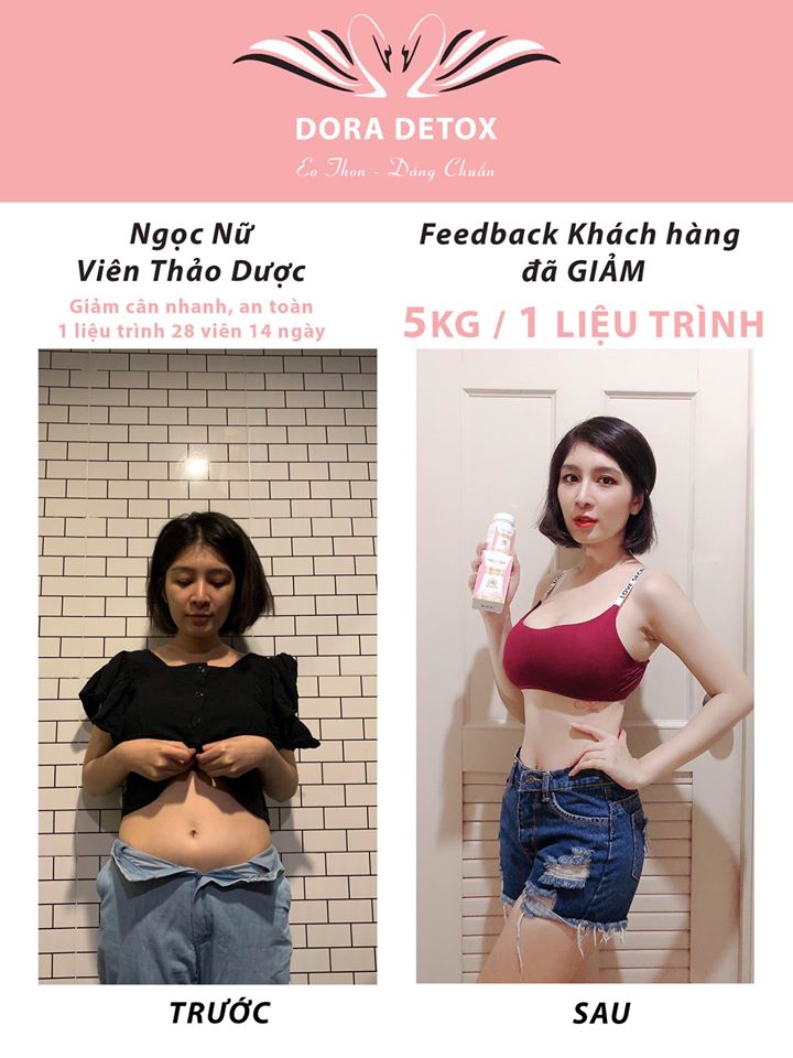 Dora Detox Vip Eo Thon Dáng Chuẩn