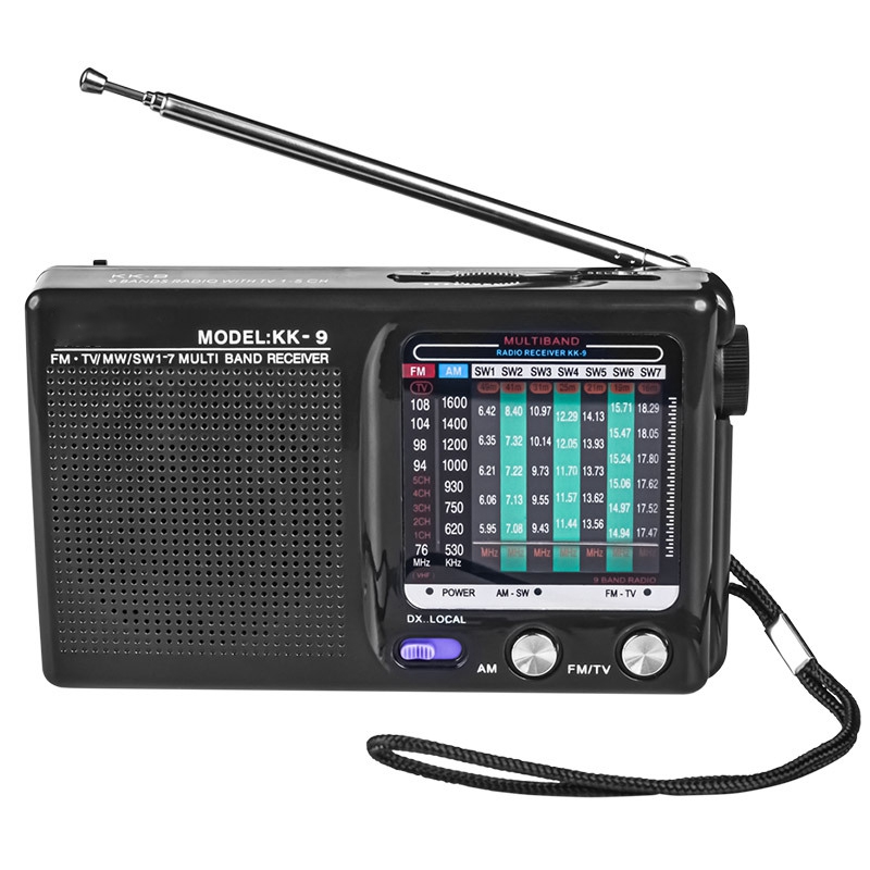 AM FM SW Portable Radio Operated for Indoor