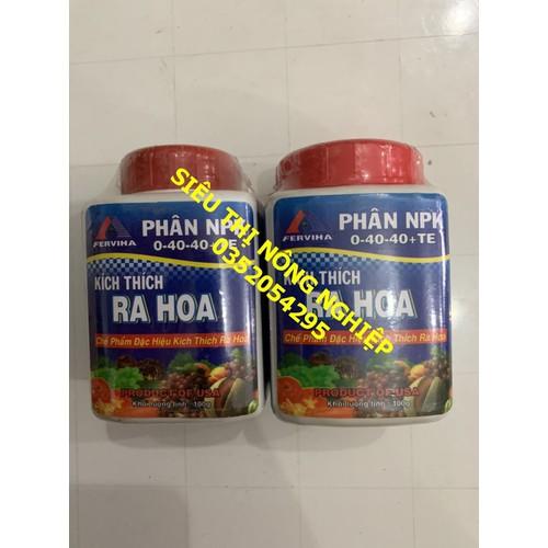 Chế phẩm kích ra hoa - 0-40-40+TE hũ 100gr