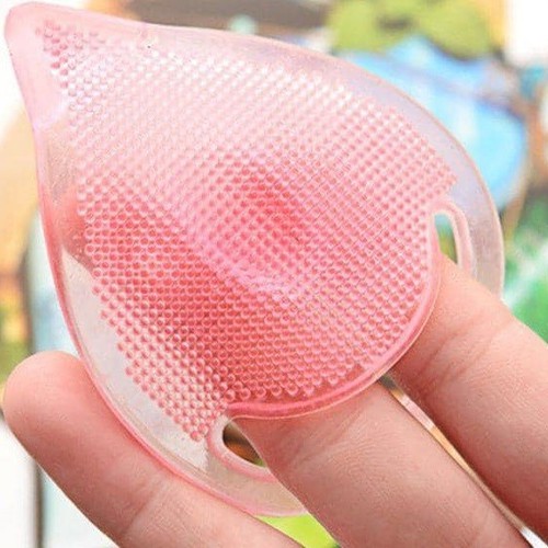 miếng rửa mặt massage silicon
