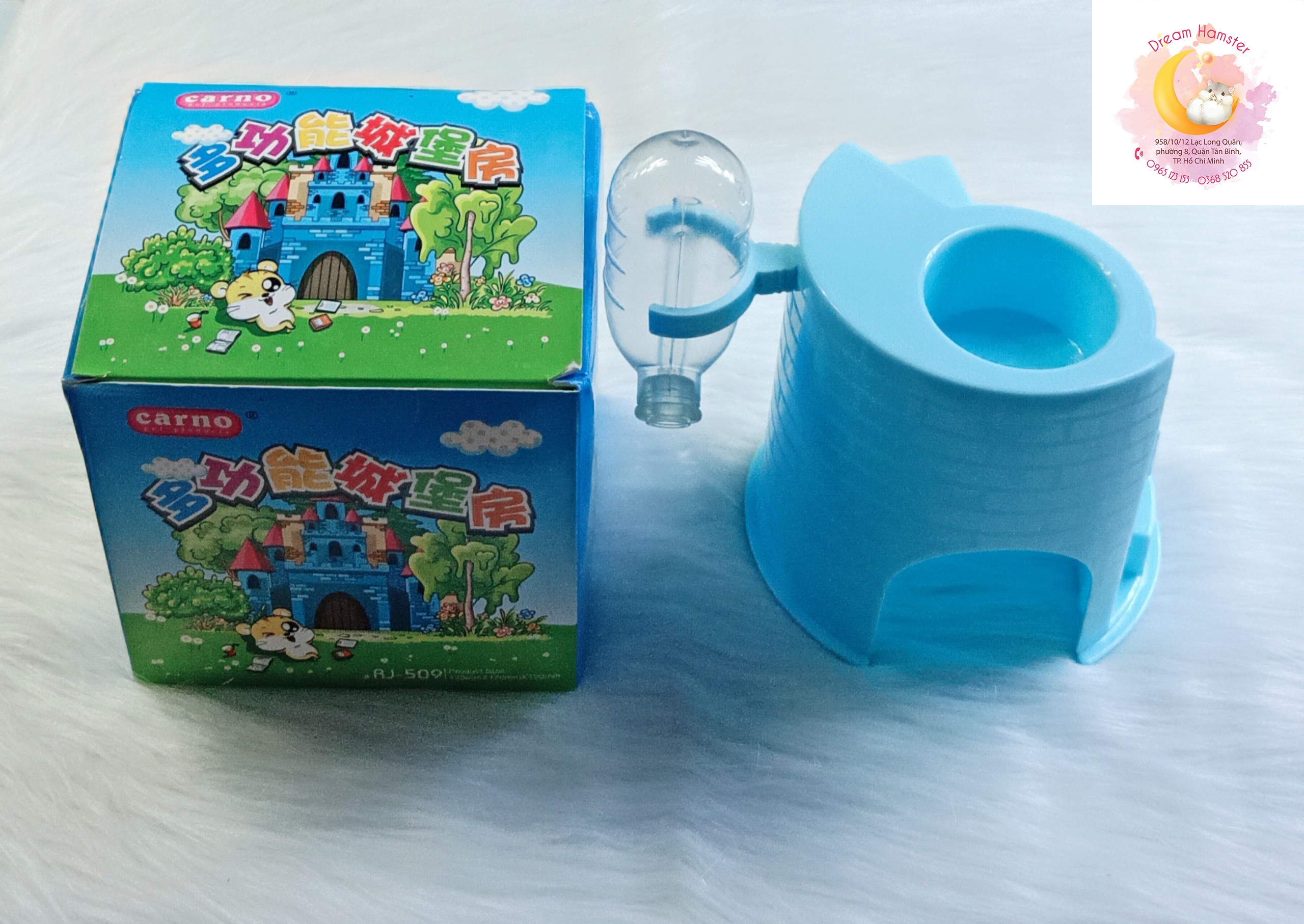 Nhà ngủ Carno 4in1 cho hamster