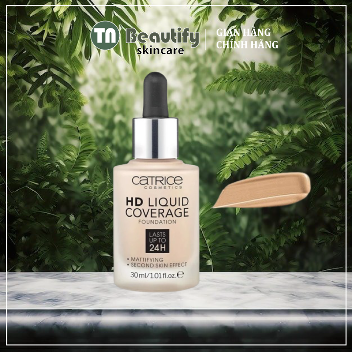Kem nền Catrice HD Liquid Coverage Foundation