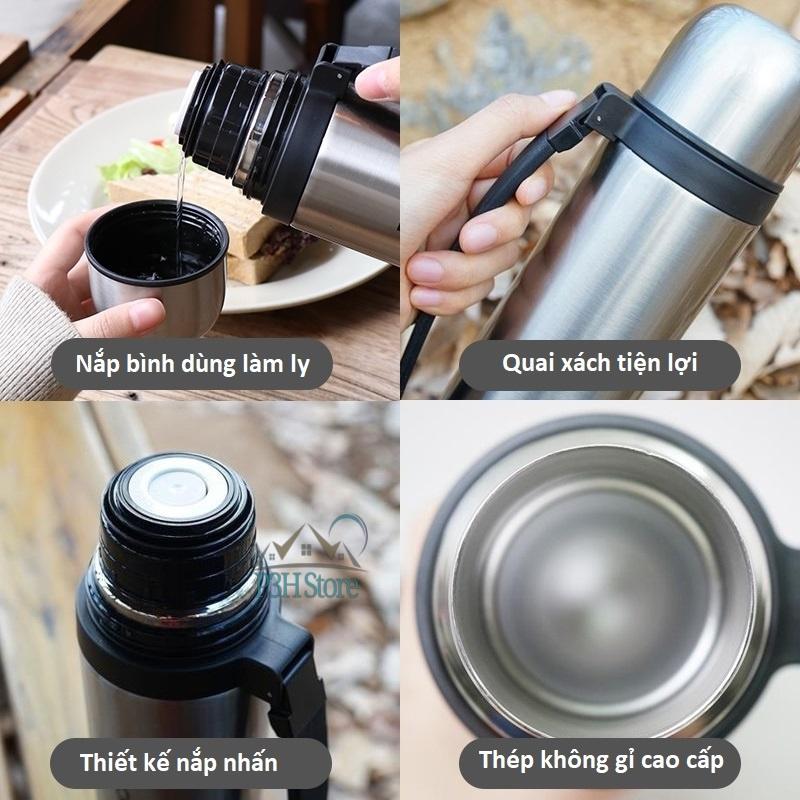 Bình giữ nhiệt Soft Handle Vacuum Lock&Lock LHC1418 700ml
