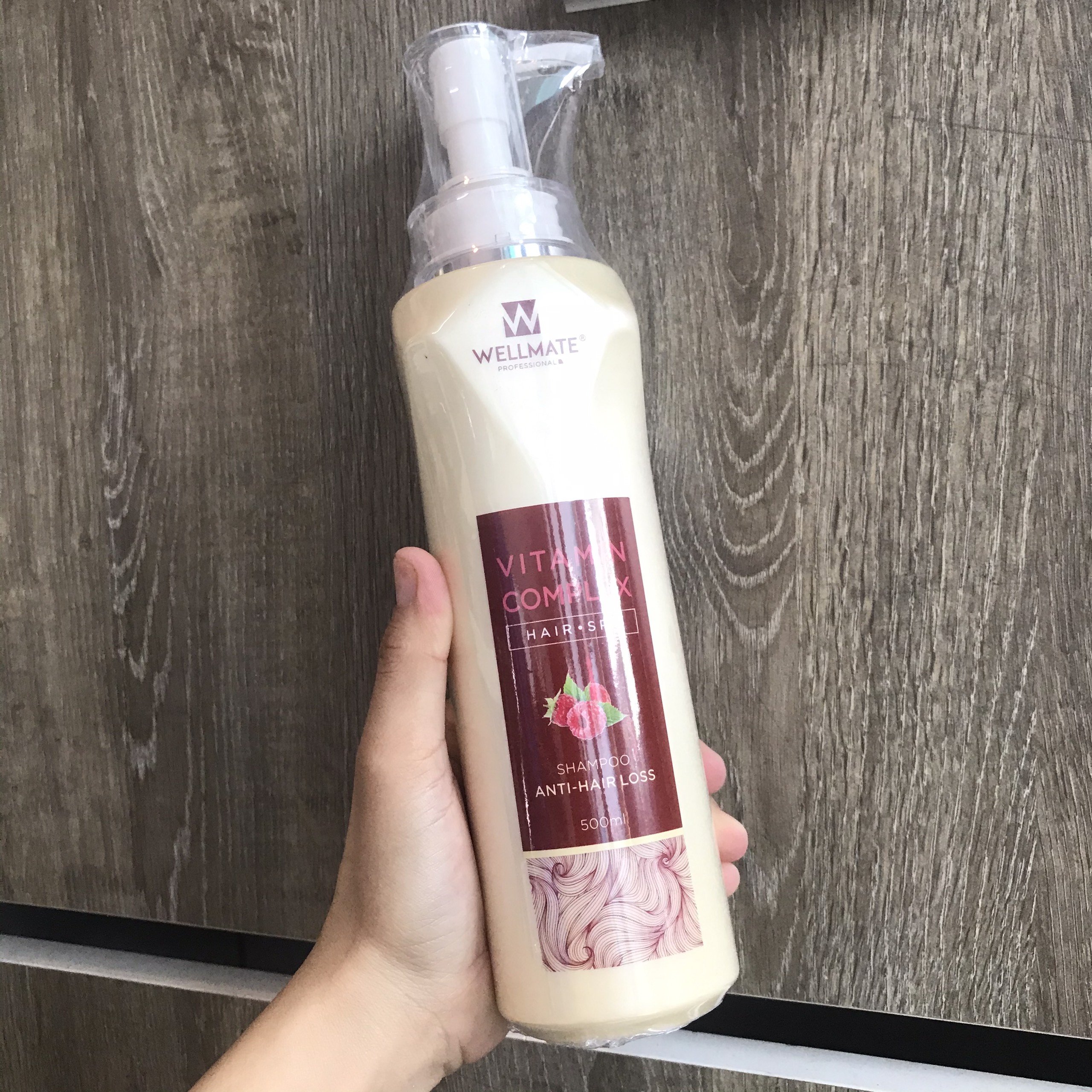 [Wellmate - chính hãng] [MẪU MỚI] Dầu gội chống rụng kích mọc tóc Wellmate 500ML