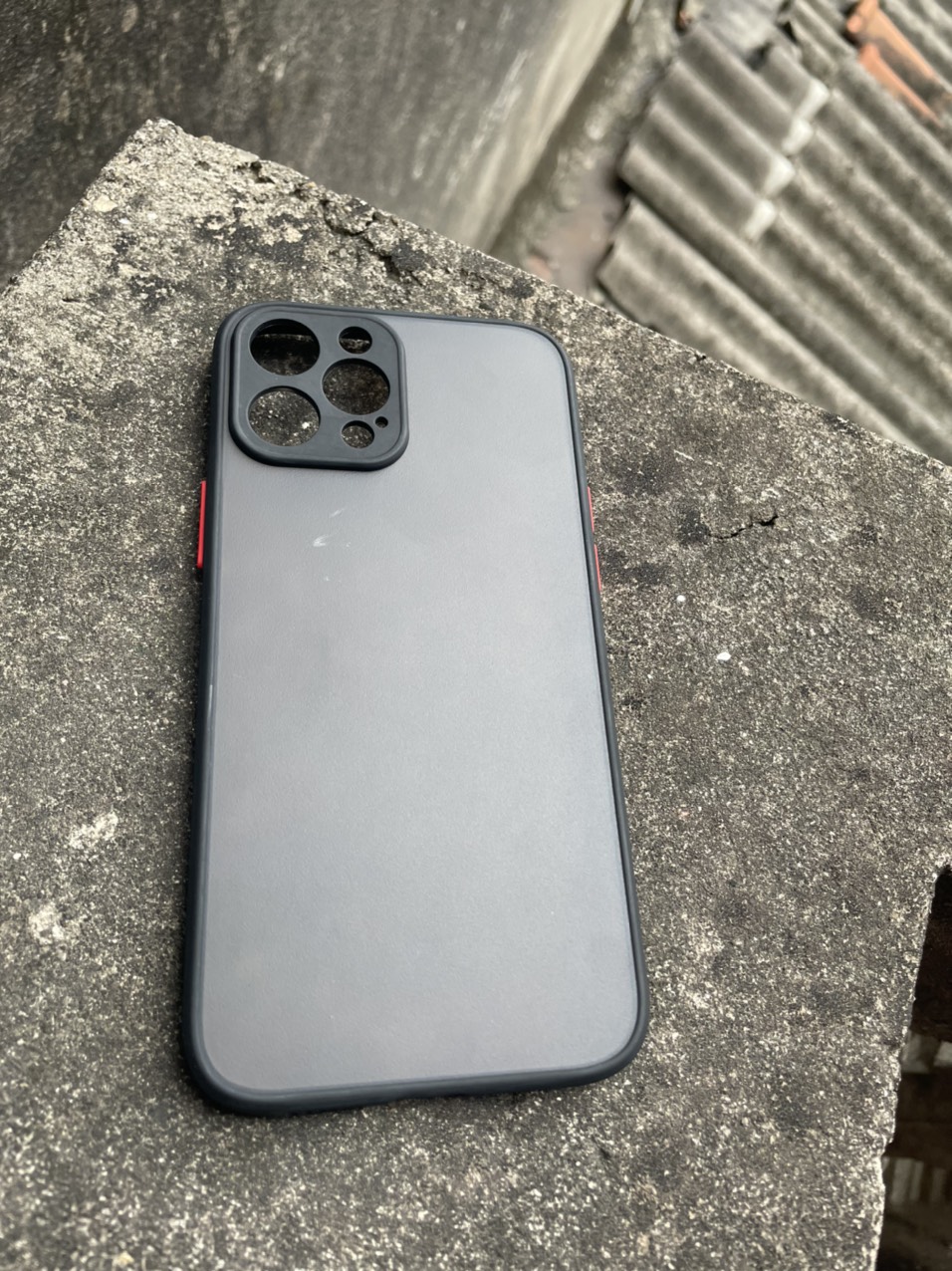 Ốp lưng nhám cho iPhone 13 Pro Max. 13, 12 Pro Max chống sốc, bảo vệ Camera