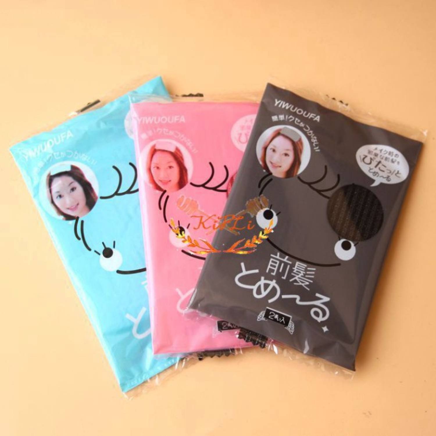 Miếng dán tóc tiện dụng xinh xắn cho nữ 2 miếng [ MÃ C204 - SET 2 CÁI]