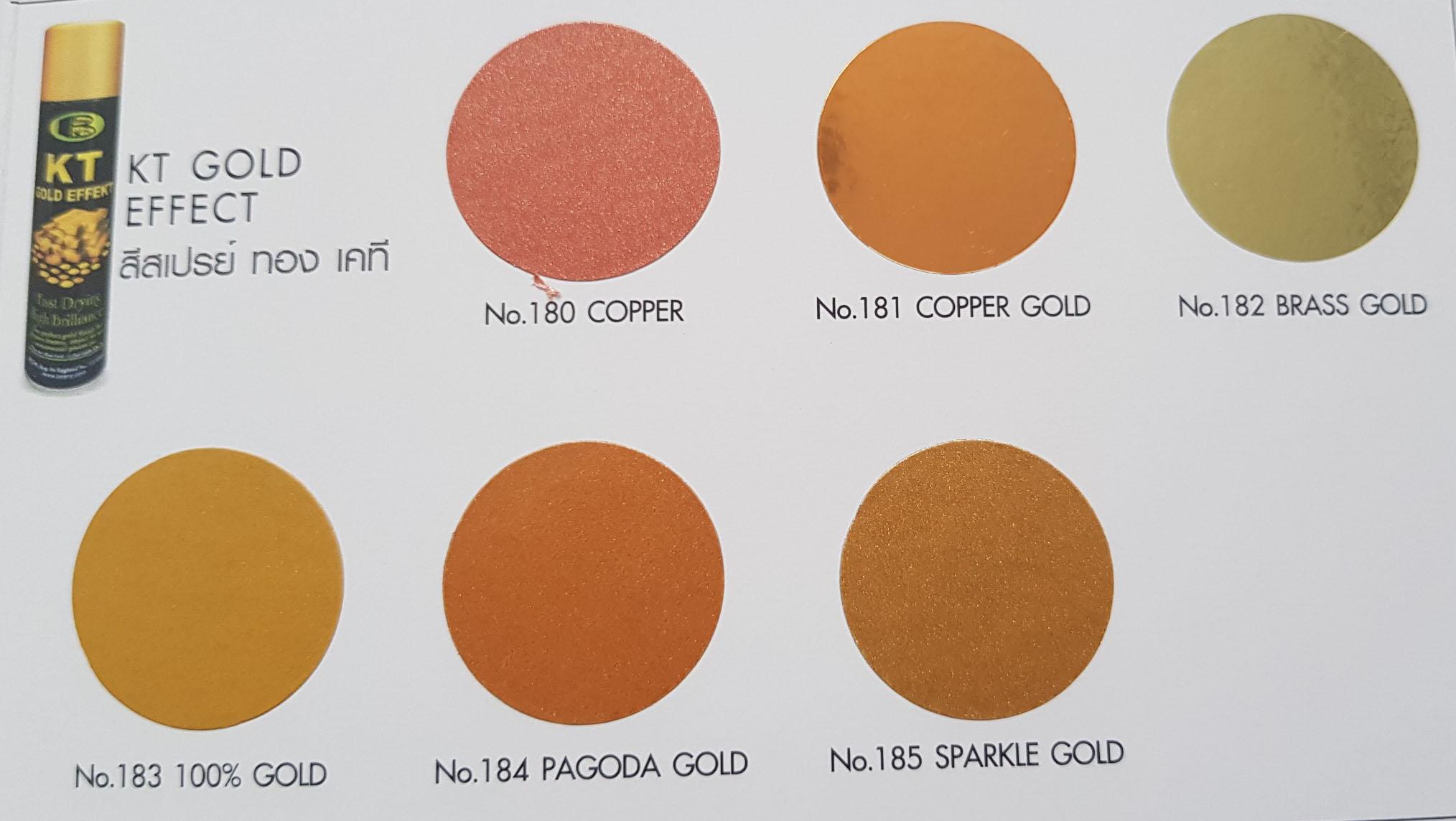 [HCM]Sơn xịt mạ vàng 24k KT Bosny(100% Gold( No.183))