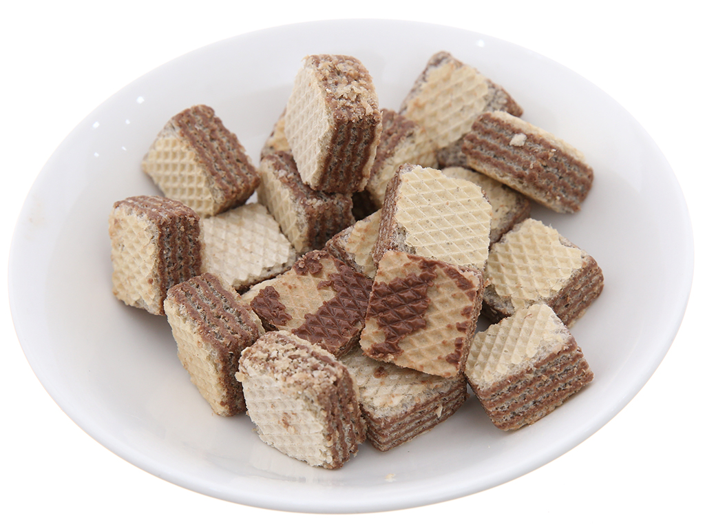Bánh Xốp Quadratini Kem Hạt Dẻ Loacker (125g)