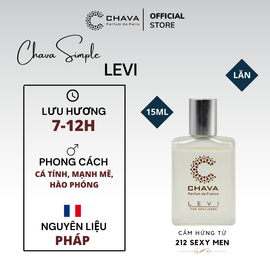 Combo quà tặng 2 chava simple 15ml