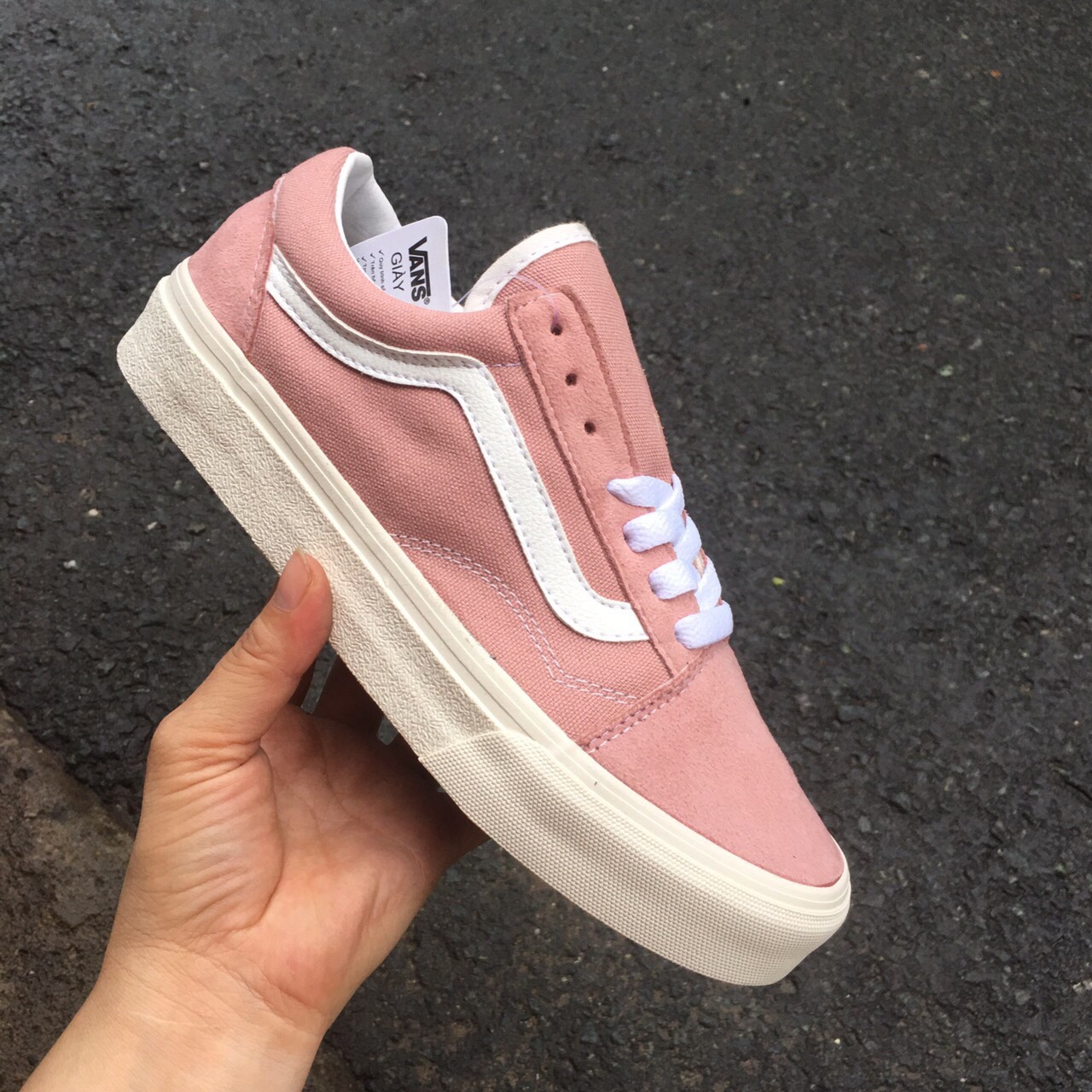 Vans da Hồng