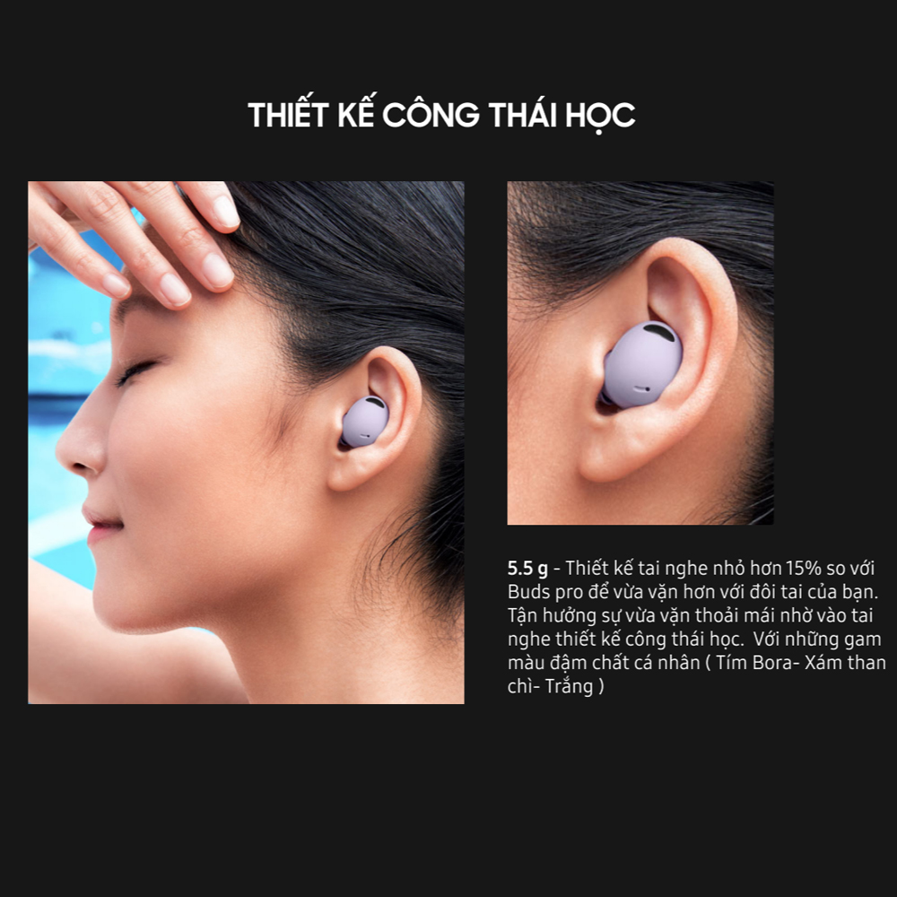 [Galaxy Buds 2 Pro] Tai nghe Samsung Galaxy Buds 2 Pro  - Hàng chính hãng