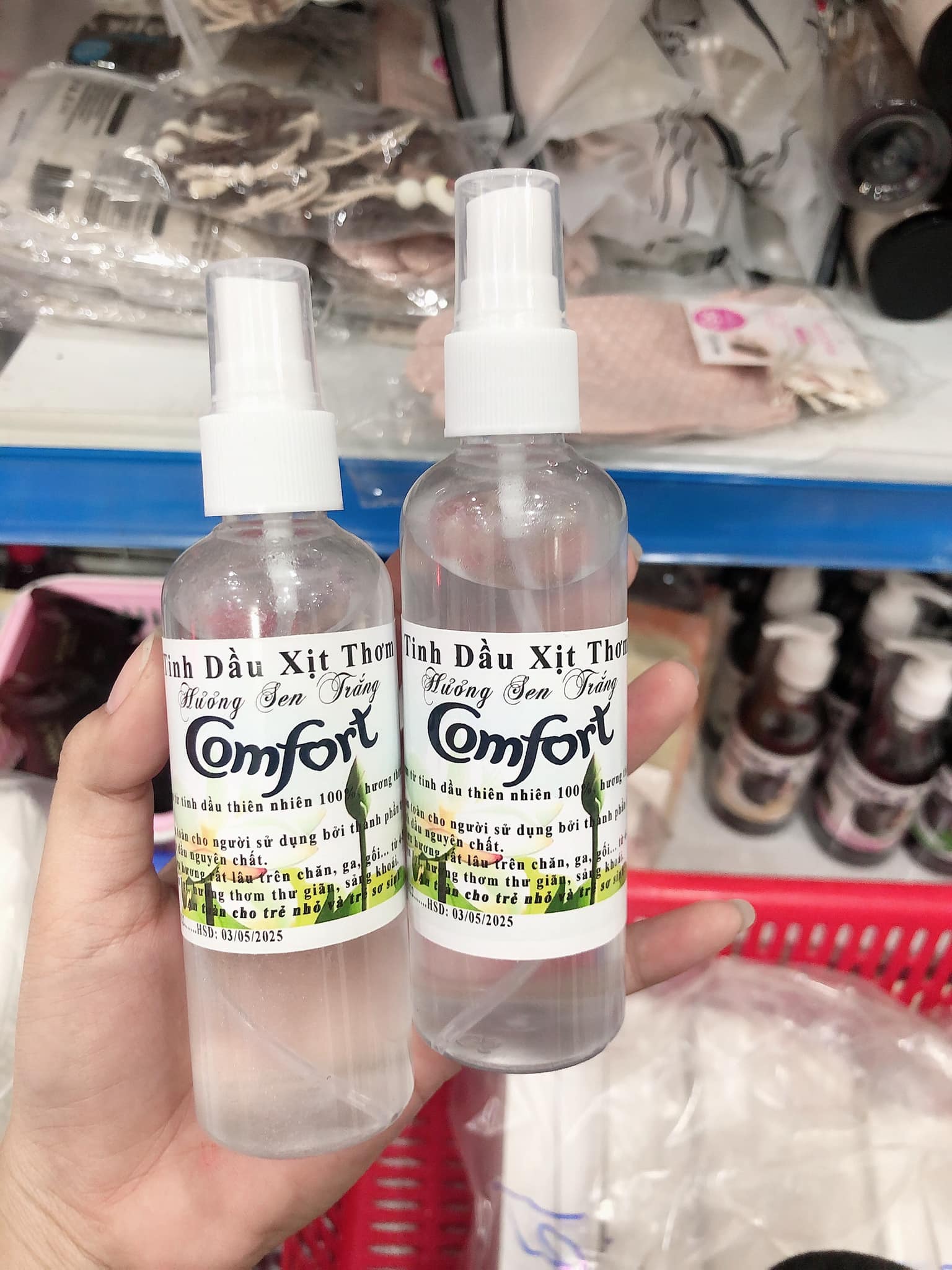 TKVT2XT02 - Tinh Dầu Xịt Thơm Quần áo Hương Comfor