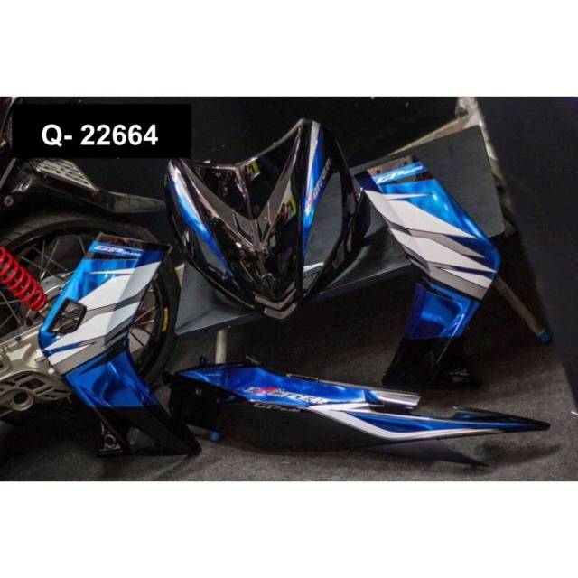 Tem rời Exciter 2006-2010 Xanh lục Đen - Tem rời Thường