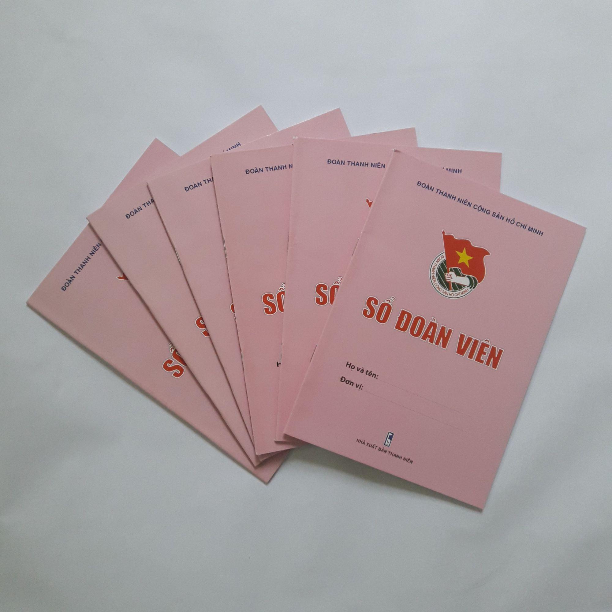 Combo 20 sổ đoàn viên thanh niên mẫu mới