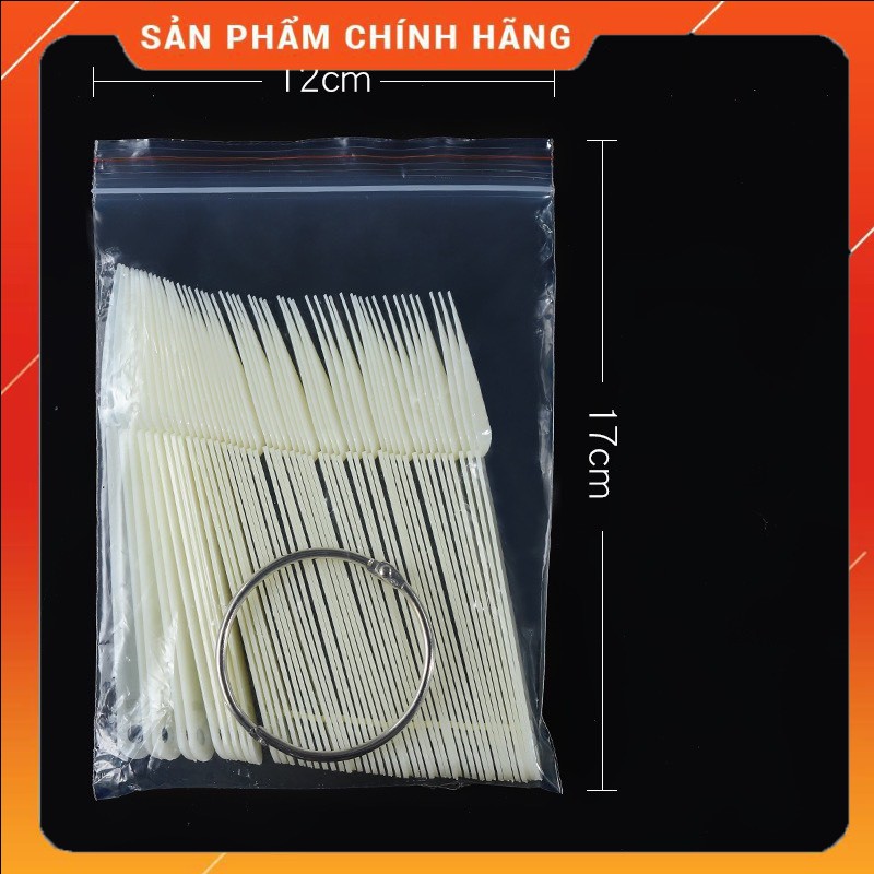 Móng que tập sơn mẫu - set 50 móng dành cho học nail