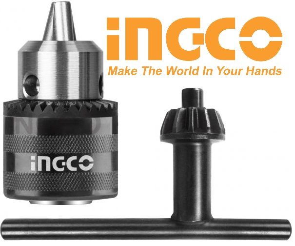 Đầu máy khoan không răng 13mm 10mm Key Chuck INGCO KC1002W