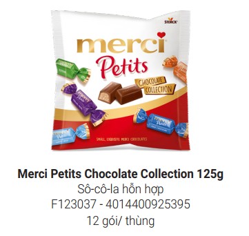 Kẹo Sô cô la (Chocolate) Storck merci Petits 125g