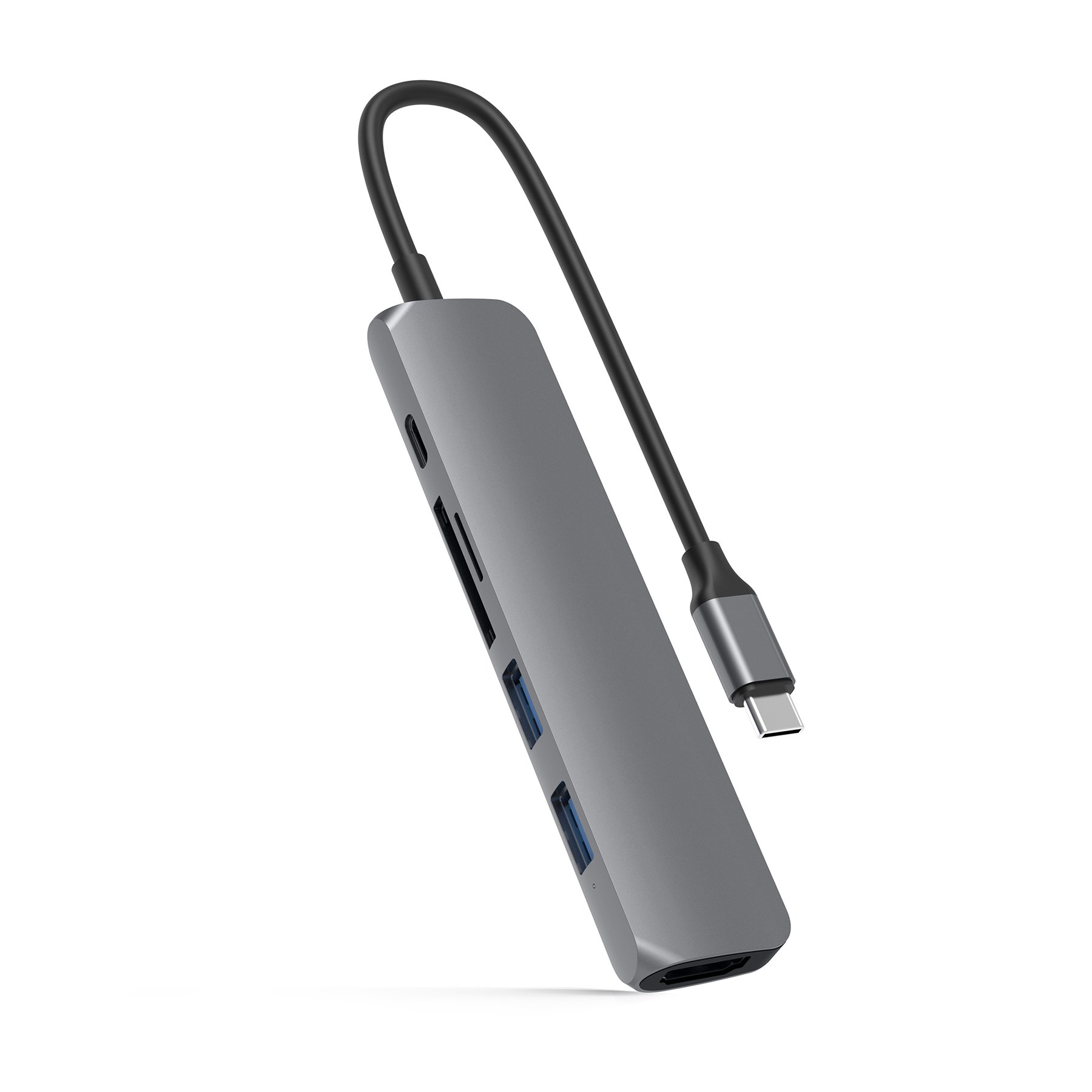 CỔNG CHUYỂN HYPERDRIVE BAR 6 IN 1 USB-C HUB FOR MACBOOK, SURFACE, PC & DEVICES – HD22E