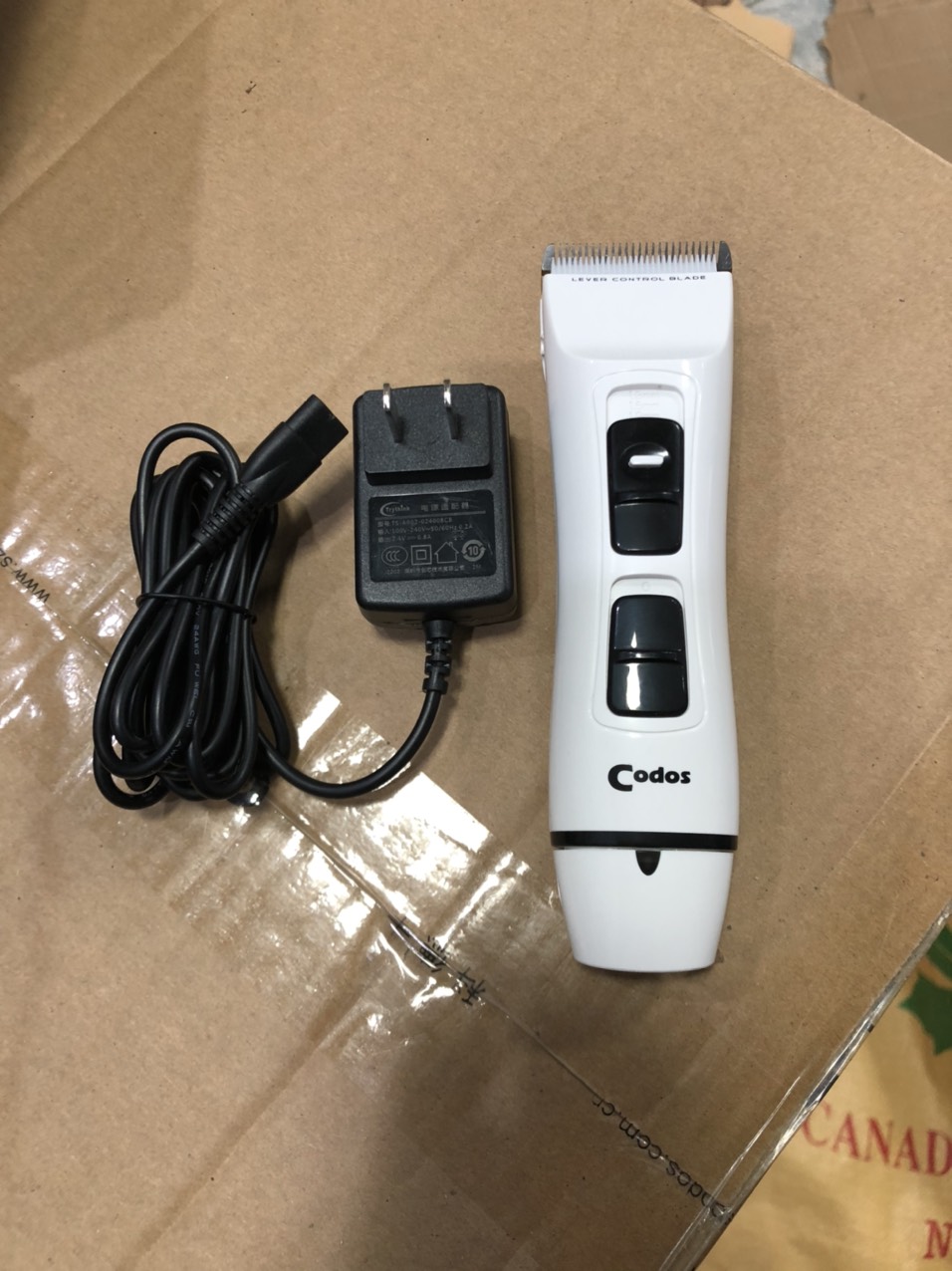 Sạc tông đơ Codos T6/530/536/558/830/7800/950