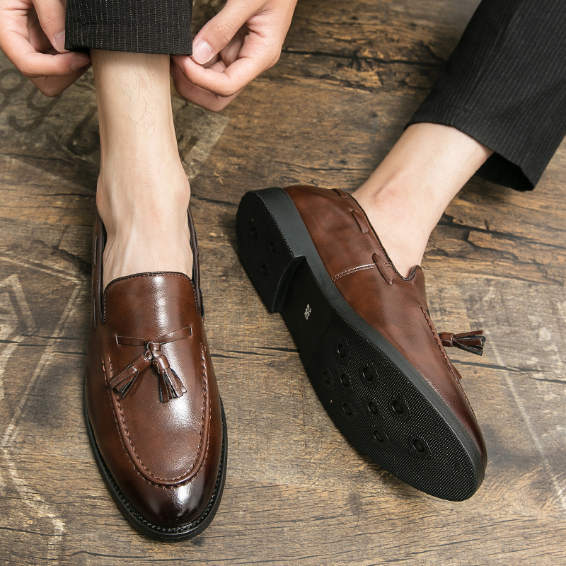Giày Lười Da Nam Clarks_ Oliver Penny