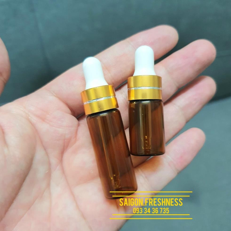 Chai đựng tinh dầu serum thân mỏng ống bóp 3ml 5ml