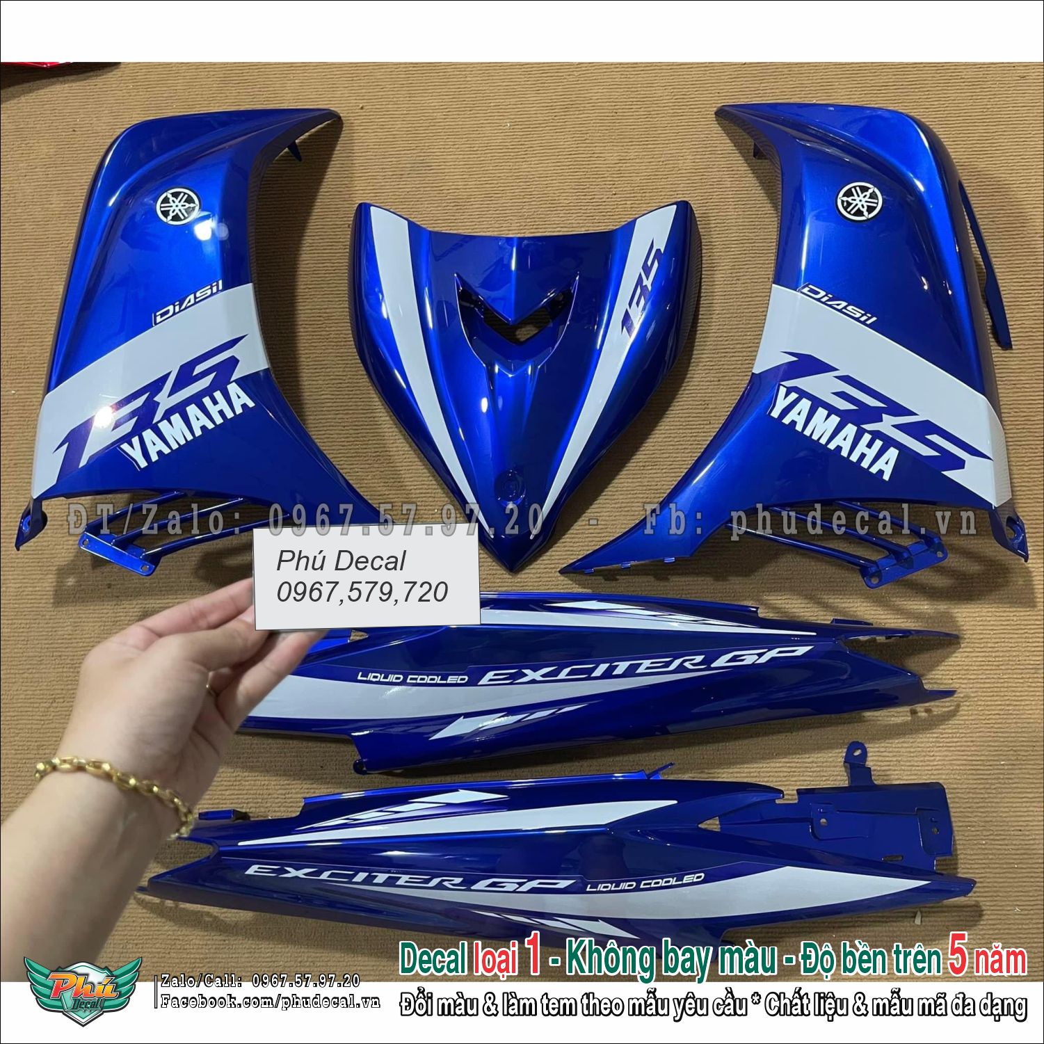 Tem rời ex 135 xanh gp