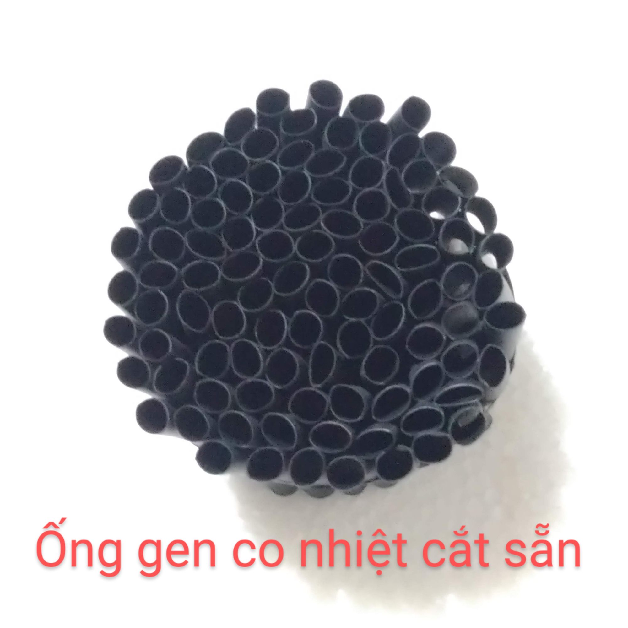 [HCM]100 Ống gen co nhiệt phi 6 cắt sẵn 4cm.