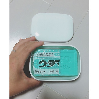 Hộp Đựng Xà Phòng Có Khay Hứng Kèm Nắp Sanada-Nội Địa Nhật Bản