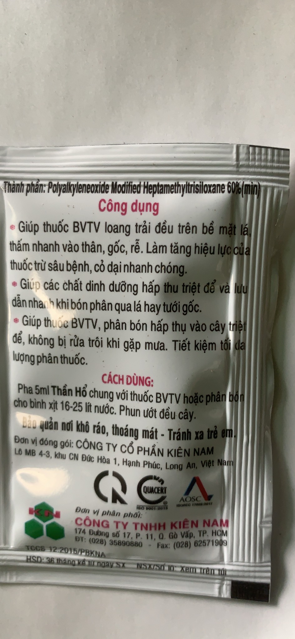Sản phẩm Lưu dẫn Tăng lực THẦN HỔ