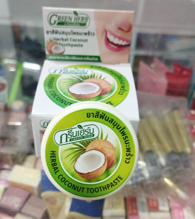 [HCM]Kem Tẩy Trắng Răng Green Herb  Thái Lan