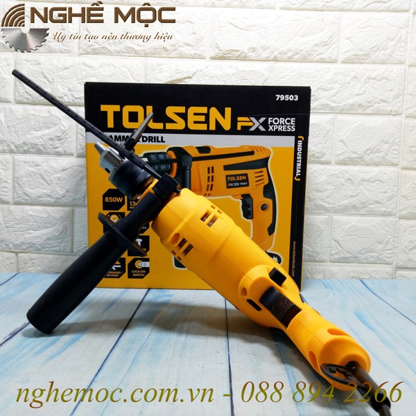 Máy khoan Tolsen 13mm 850W (79503)