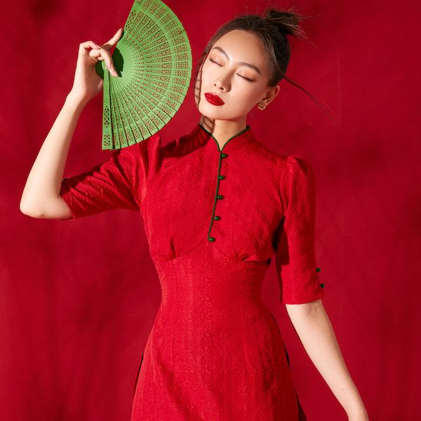 Oceana London - Áo dài Minh Vân (KHÔNG KÈM QUẦN)