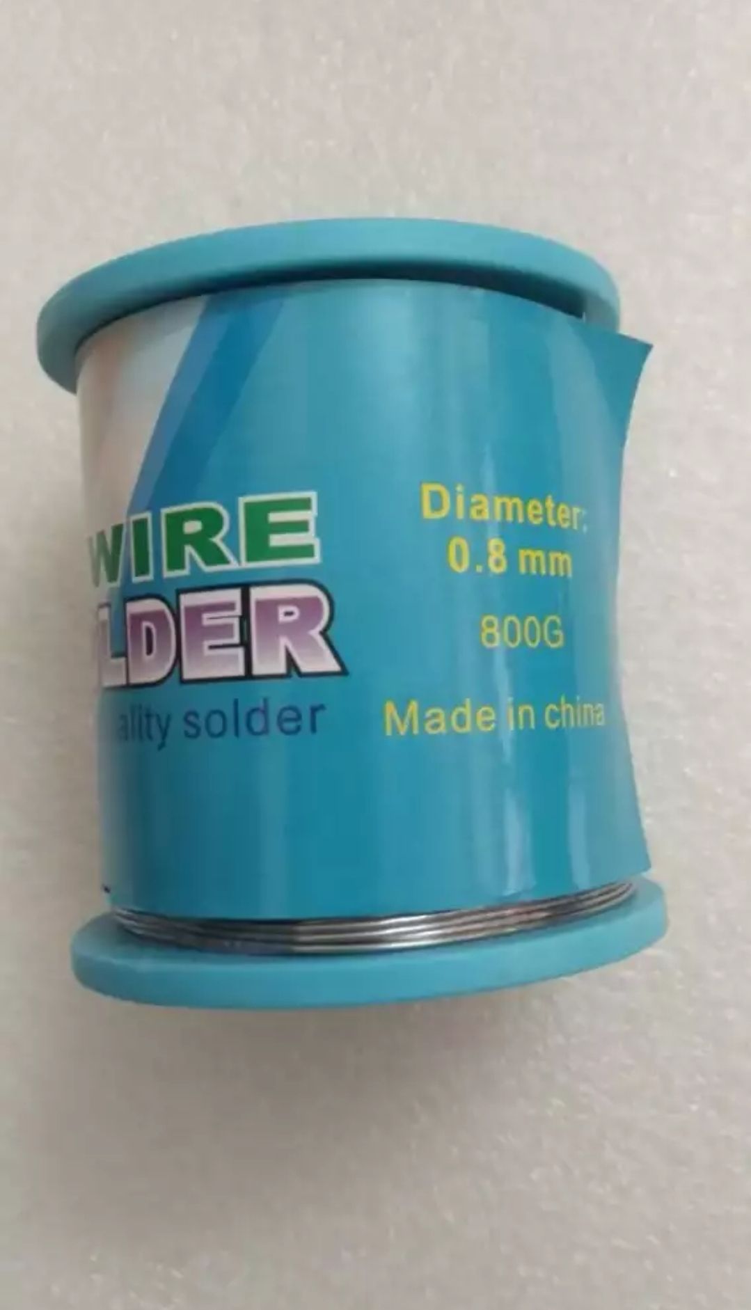 Thiếc hàn solder 0.8mm 800g tôt