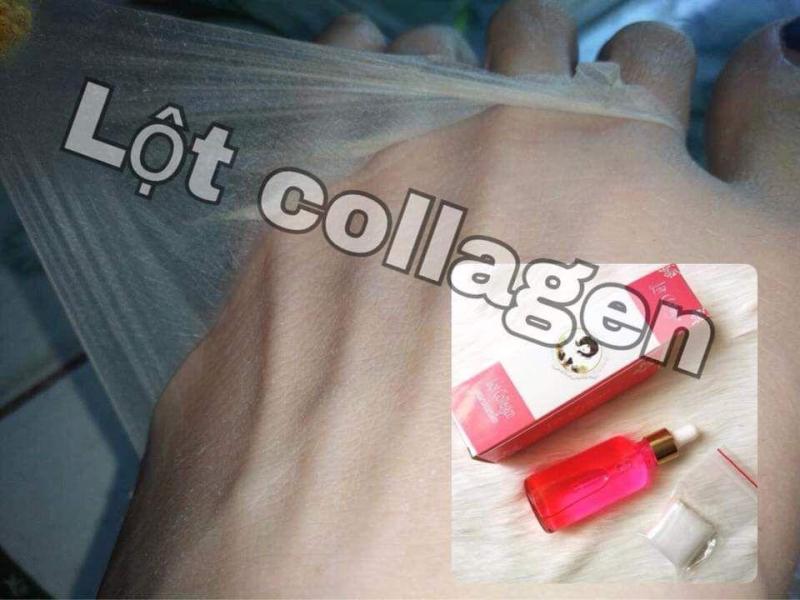 Thay da sinh học nước lột trắng da cô gái