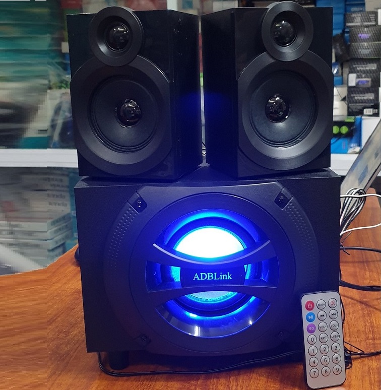Loa Vi Tính 2.1 ADBLink A308 ( Bluetooth - FM , Thẻ Nhớ , Usb )