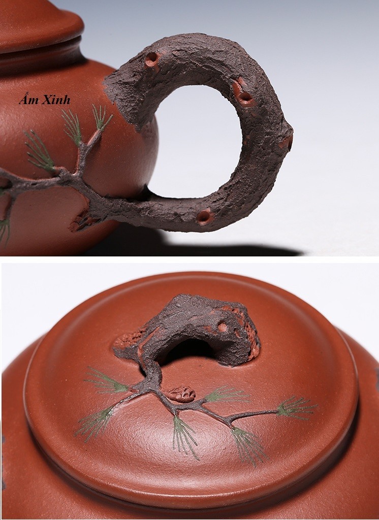 Bộ ấm chén tử sa Nghi Hưng