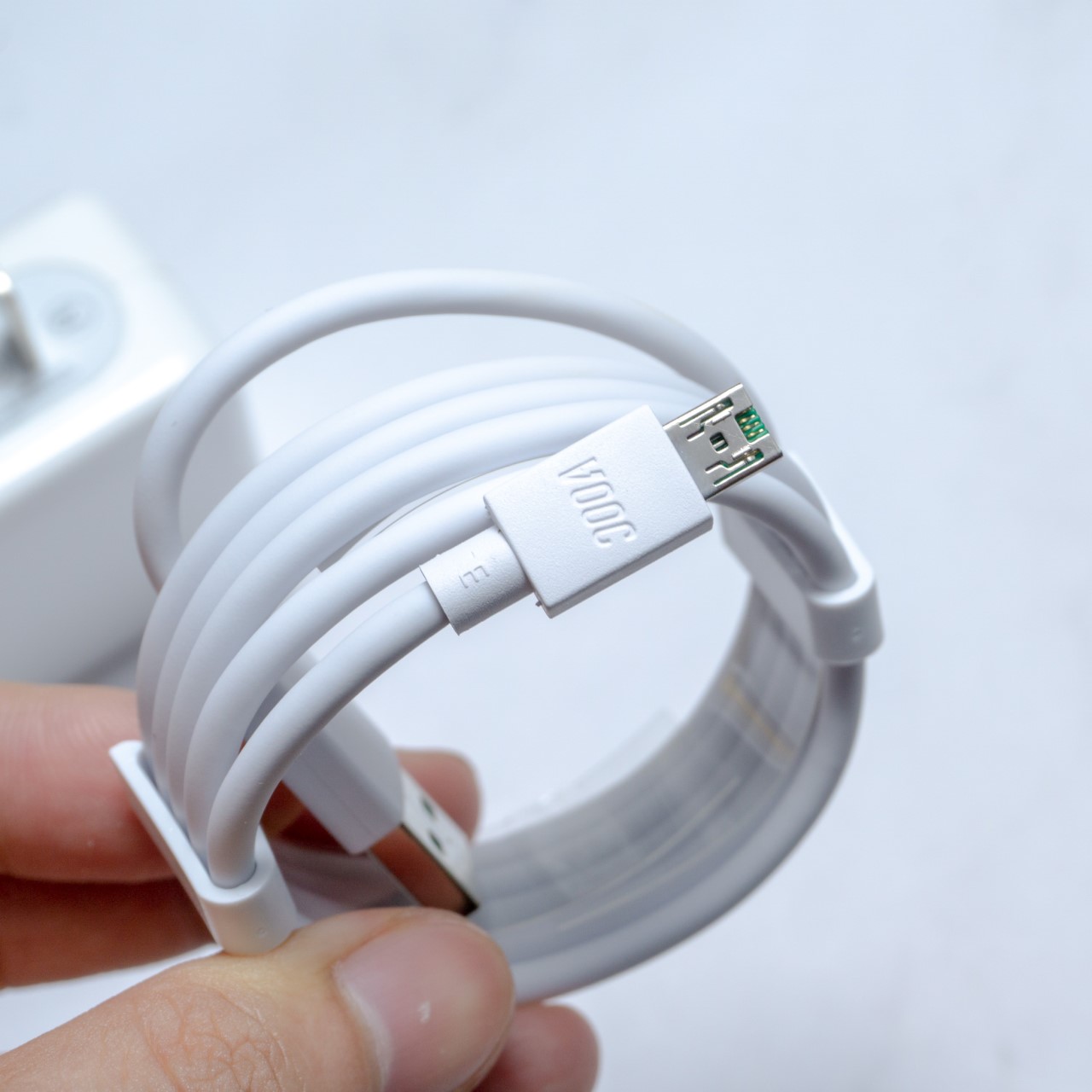 Bộ sạc Oppo Micro to USB VOOC R15 full box