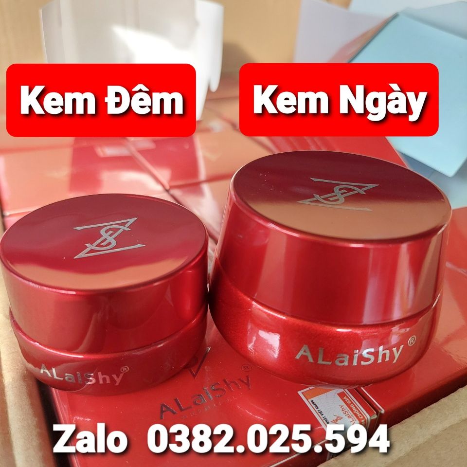 KEM FACE NGÀY VÀ ĐÊM ALAISHY VITAMIN C [ mẫu mới 2021 và mẫu 2020 ] [ chính hãng 100% ]