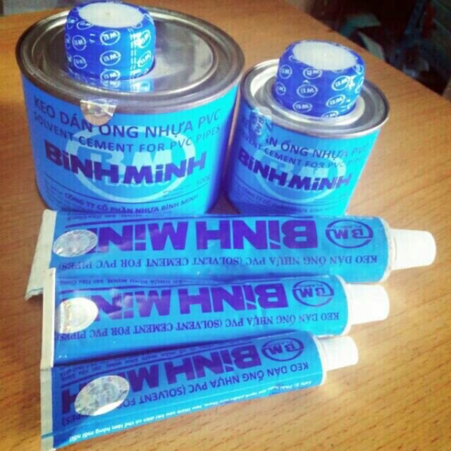 Keo dán ống nhựa Bình Minh ( 100g - 500g)