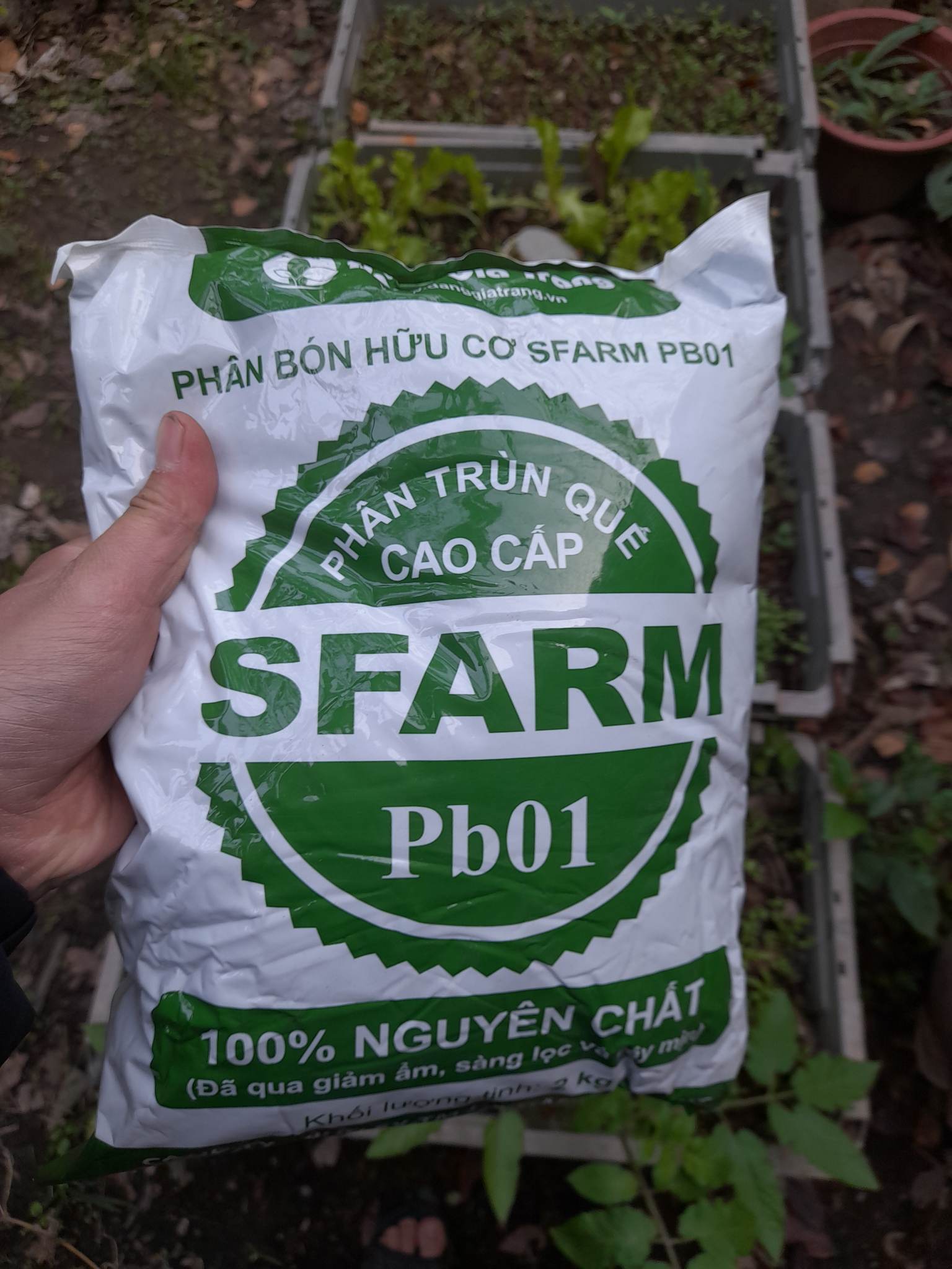 Phân Trùn Quế-Phân hữu cơ tốt cho cây trồng(2kg)