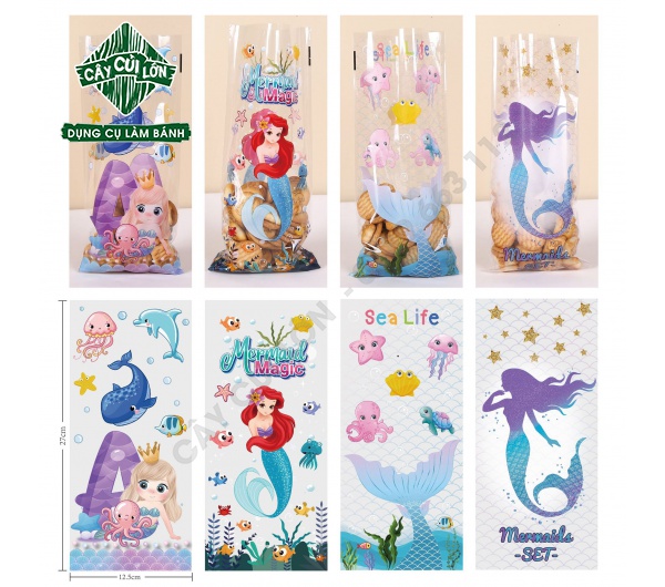 Set 50 TÚI KIẾNG 12.5X27CM (gồm dây kẽm)