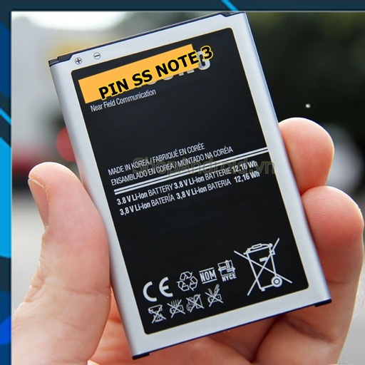 Pin thay thế cho điện thoại Samsung Galaxy Note 3 Xịn dung Lượng cao
