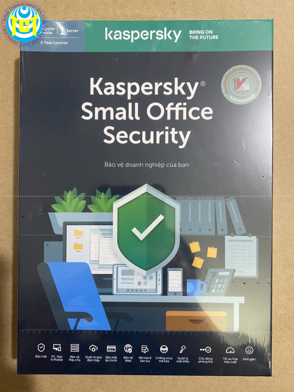 Kaspersky Small Office Security 01 File Server  + 05 PC (1 Năm )Chính Hãng NTS
