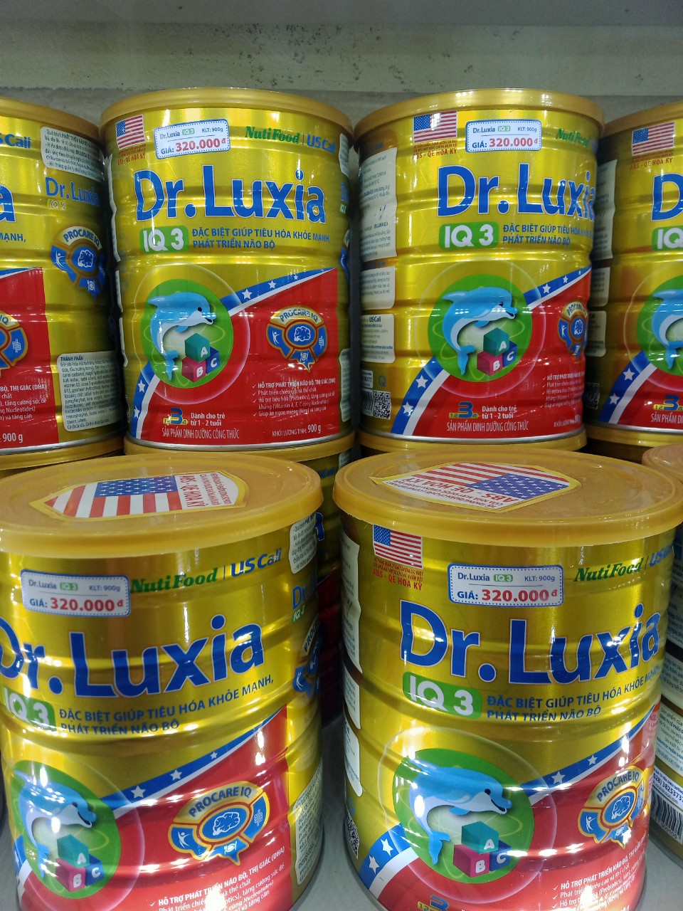 Dr luxia IQ3-900g mẫu.mới date 2024