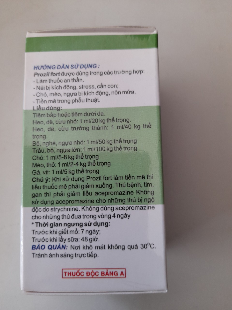 An Thần - Chống Co Giật Prozil fort 20ml - 50ml