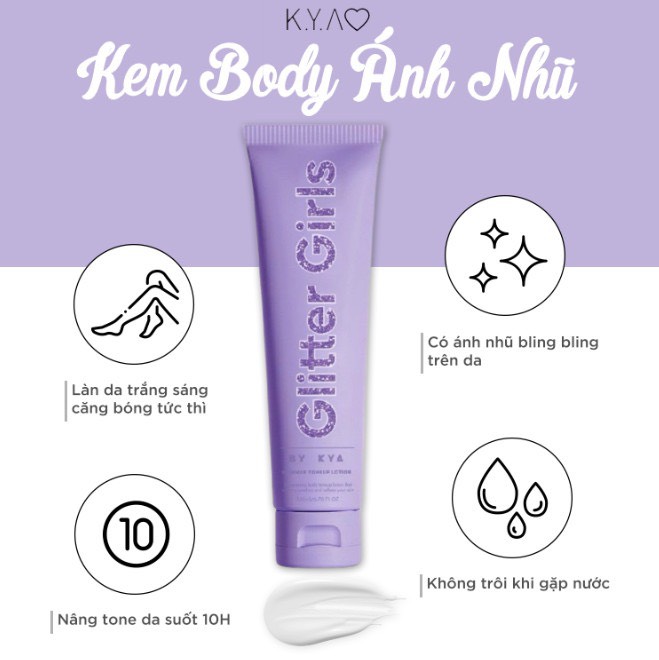 KEM BODY ÁNH NHŨ - GLITTER GRILS