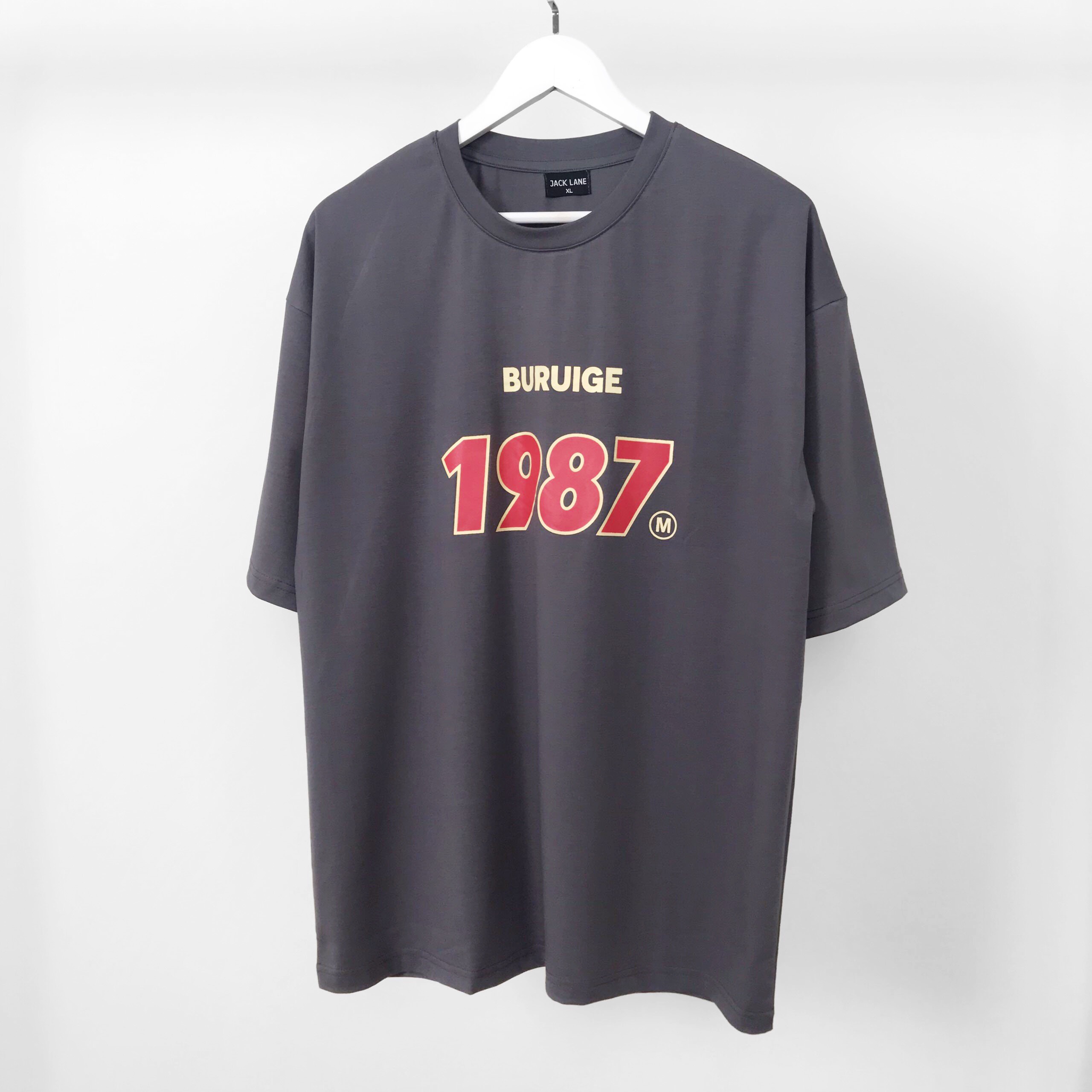 áo phông oversize 1987, jack lane, áo thun cộc tay nam nữ unisex jack lane 2