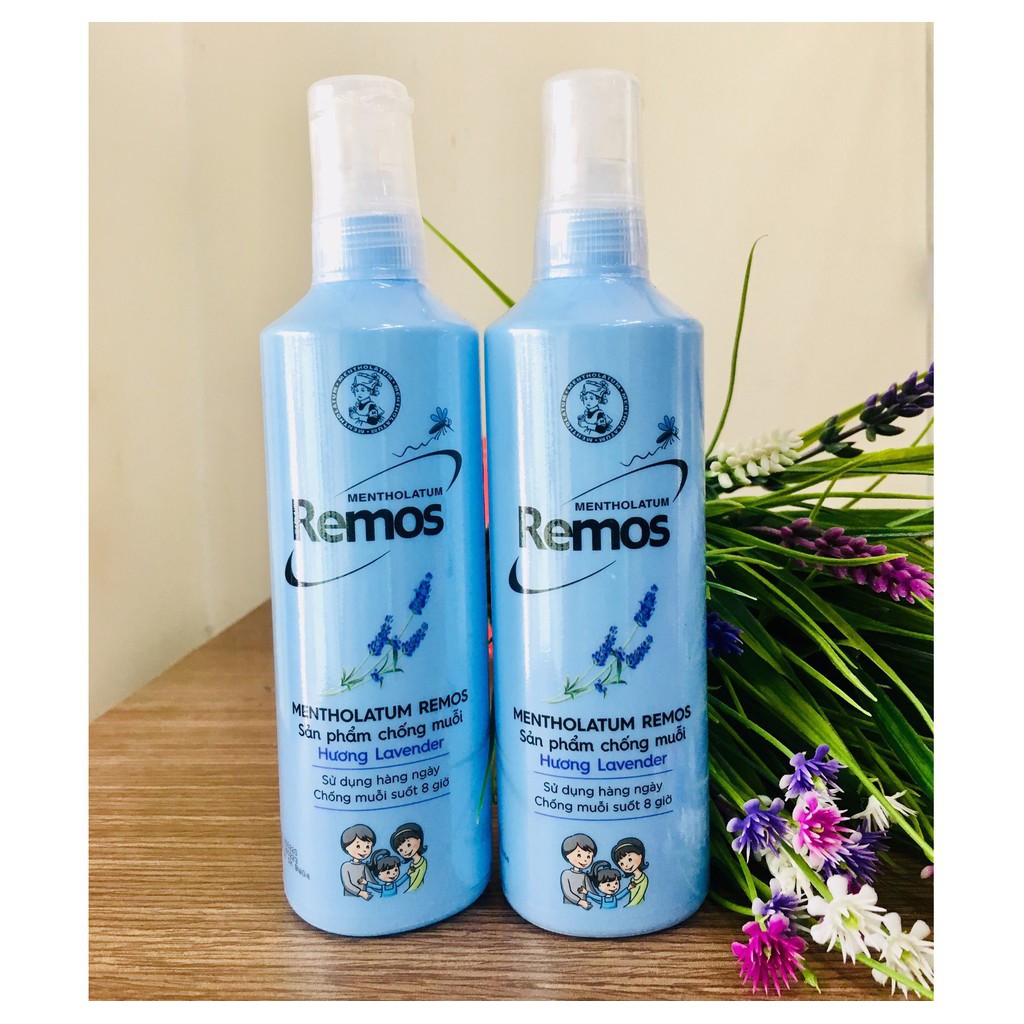 Xịt Chống Muỗi Remos   | Lavender 60Ml