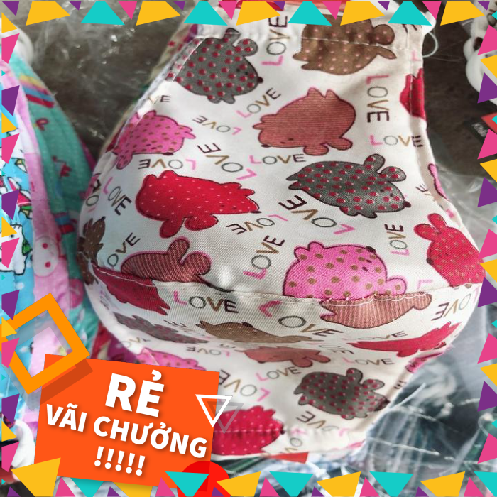 Khẩu trang vải nữ 10 Chiếc